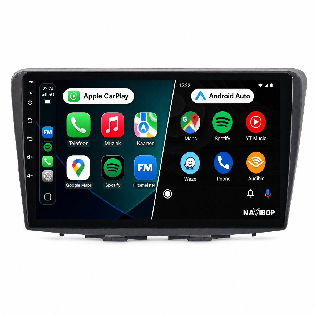 Suzuki Baleno | Autoradio | Draadloos CarPlay & Android Auto | Android 15 | 2015 t/m 2018
