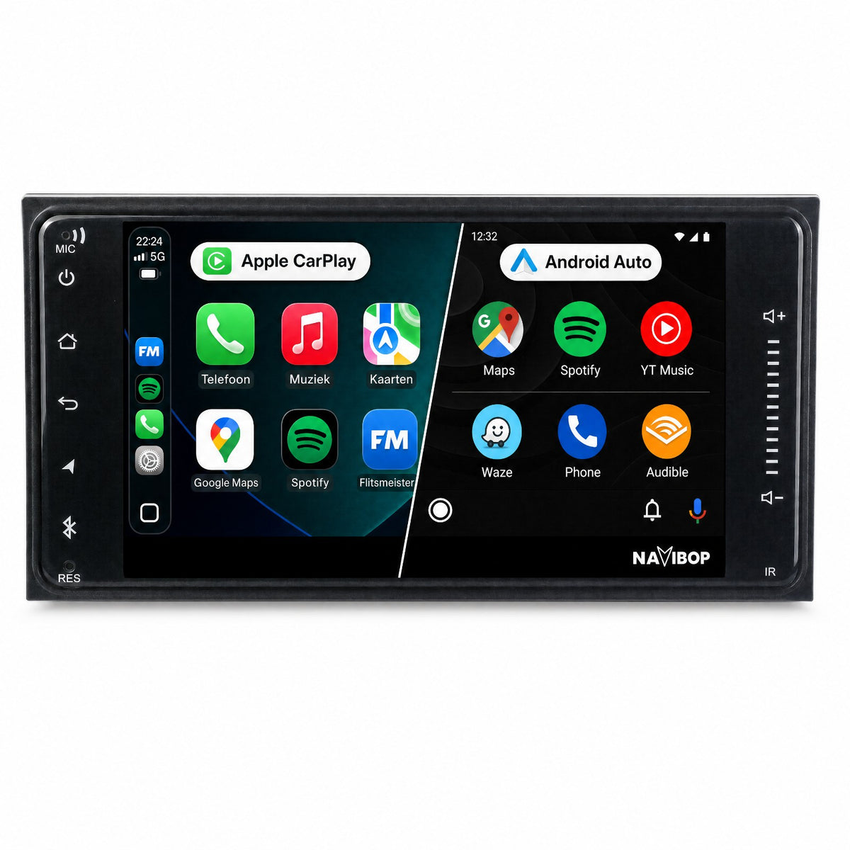 Toyota Corolla RAV4 Toyota Hiace | Autoradio | Draadloos CarPlay & Android Auto | Android 15