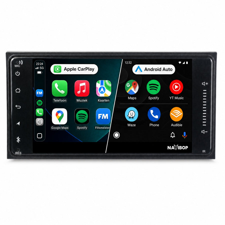 Toyota Corolla RAV4 Toyota Hiace | Autoradio | Draadloos CarPlay & Android Auto | Android 15