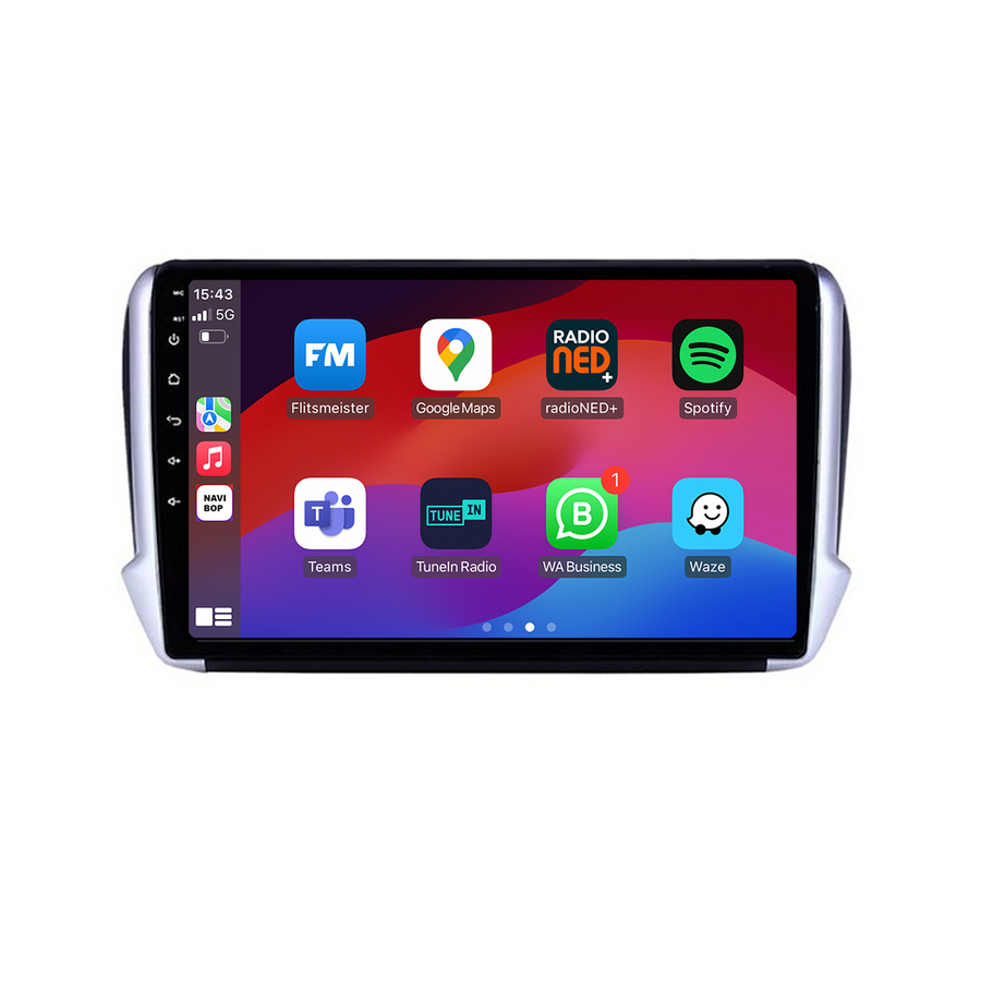 Peugeot 2008 | Autoradio | CarPlay & Android Auto | Android 15.0 | 2013 t/m 2020