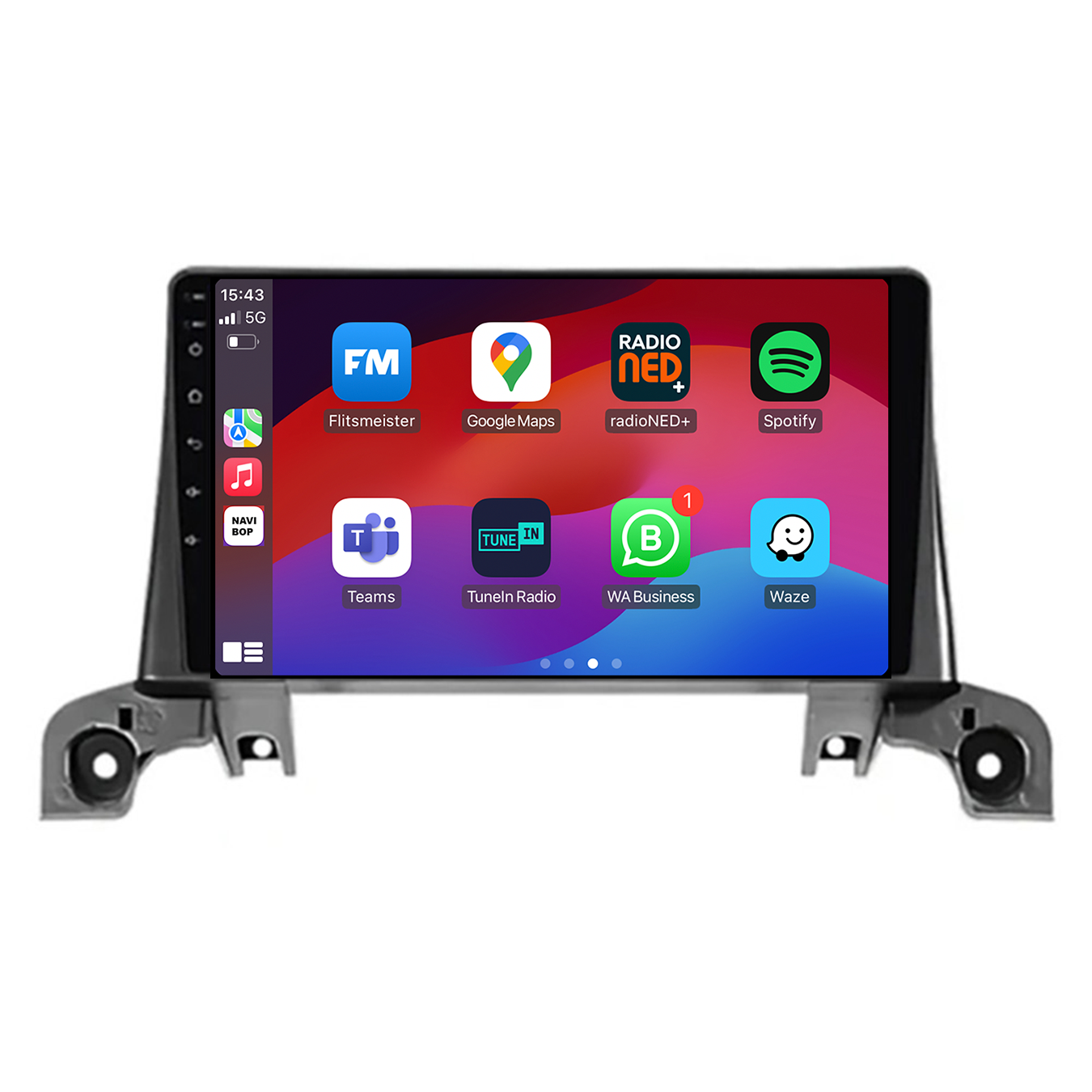 Peugeot 5008 | Autoradio | CarPlay & Android Auto | Android 15.0 | 2016 t/m 2024
