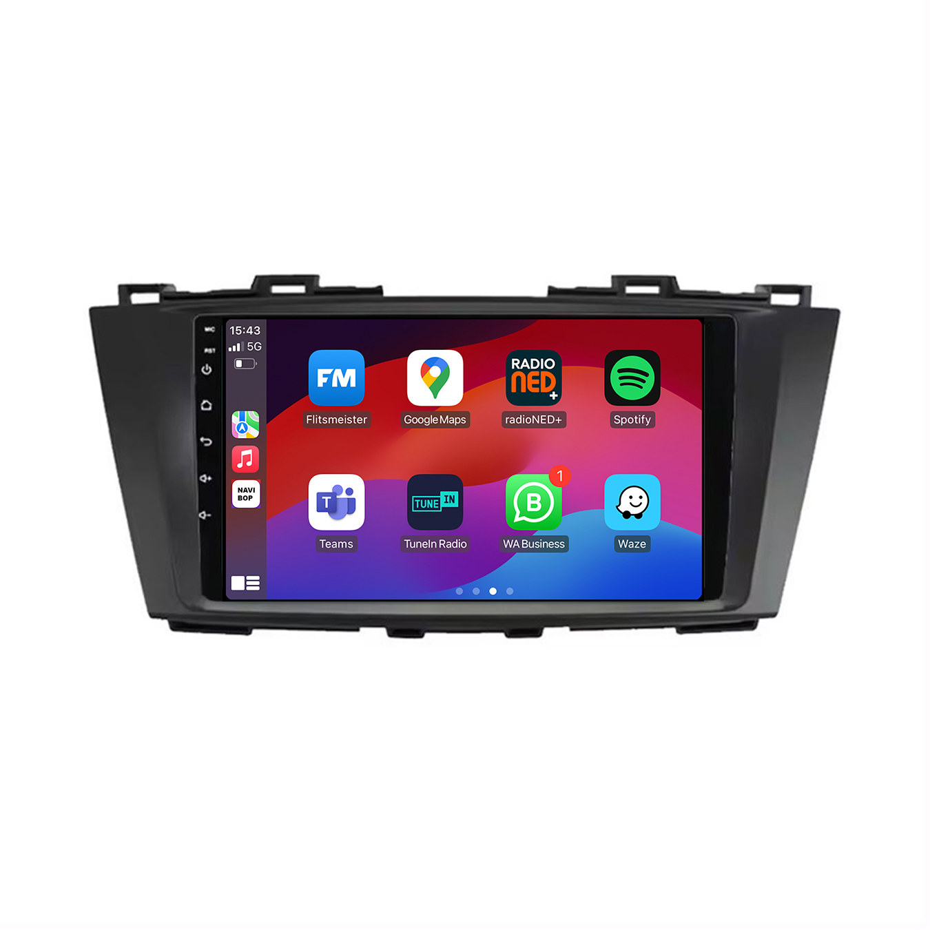 Mazda 5 | Autoradio | CarPlay & Android Auto | Android 15.0 | 2010 t/m 2016