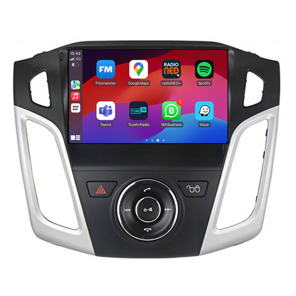 Ford Focus | Autoradio | CarPlay & Android Auto | Android 15.0 | 2012 t/m 2020