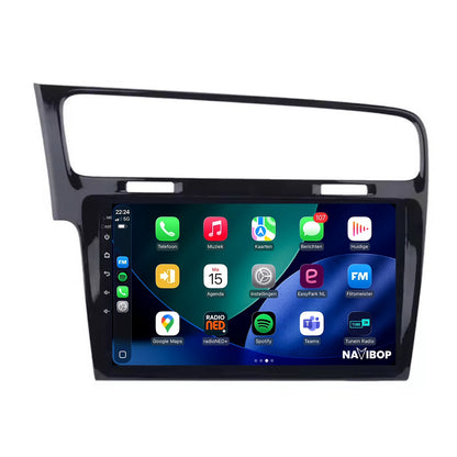 Volkswagen Golf 7 - Zwart | Autoradio | CarPlay & Android Auto | Android 15.0 | 2013 t/m 2020