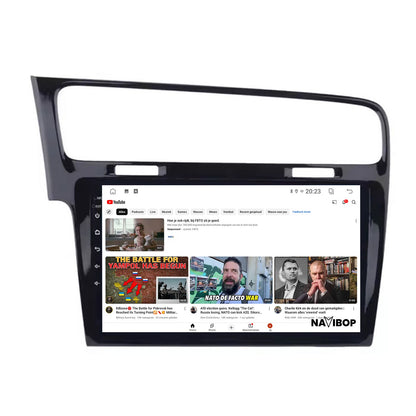 Volkswagen Golf 7 - Zwart | Autoradio | CarPlay & Android Auto | Android 15.0 | 2013 t/m 2020