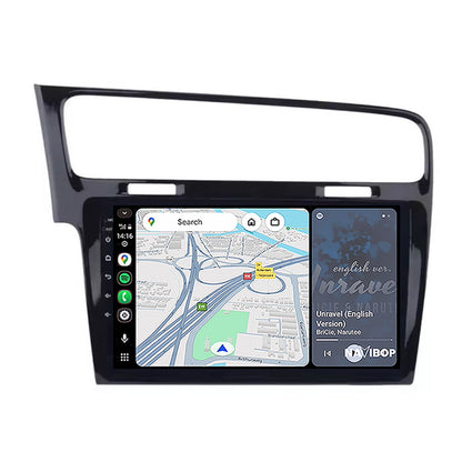 Volkswagen Golf 7 - Zwart | Autoradio | CarPlay & Android Auto | Android 15.0 | 2013 t/m 2020