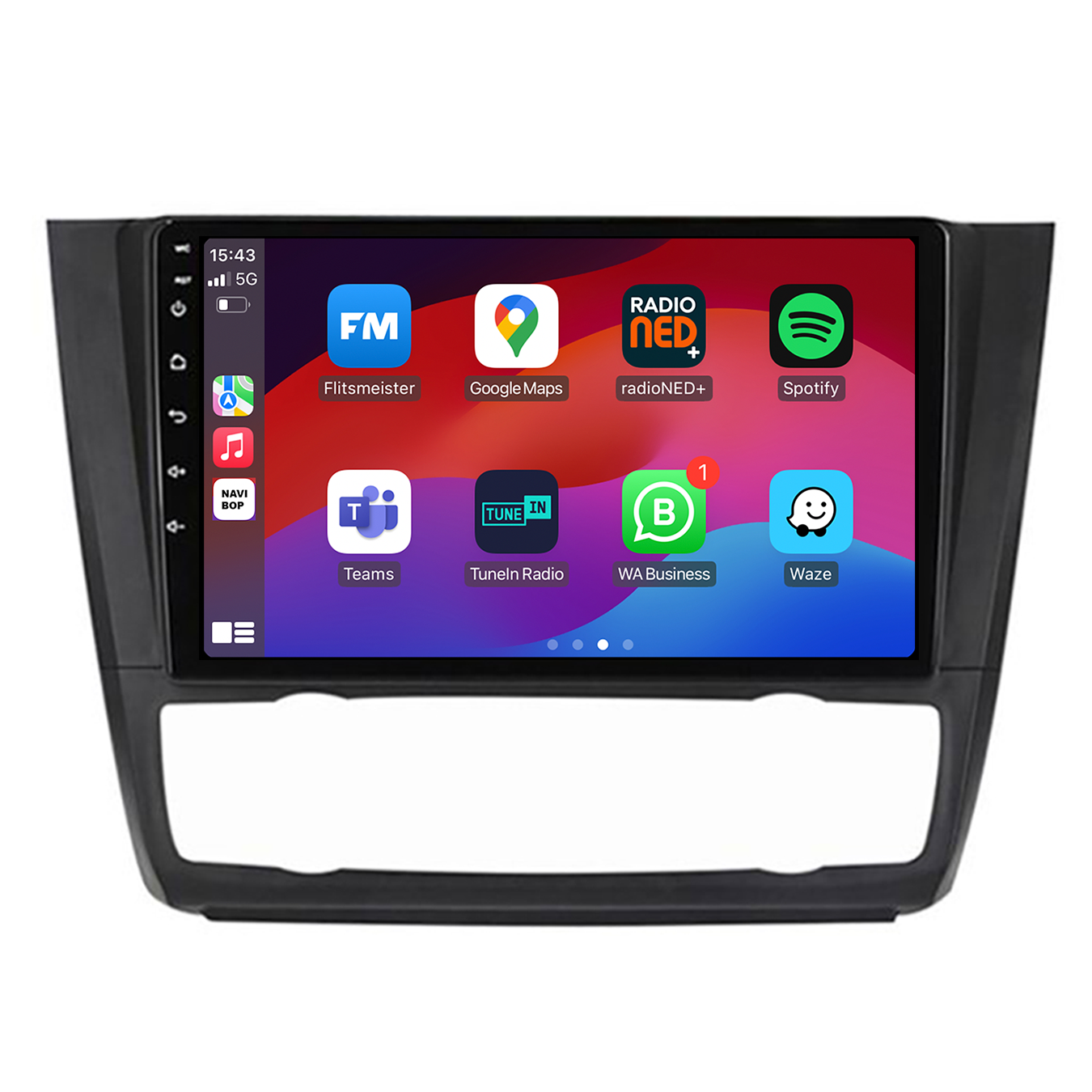 BMW 1 Serie | Autoradio | CarPlay & Android Auto | Android 15.0 | 2005 t/m 2013