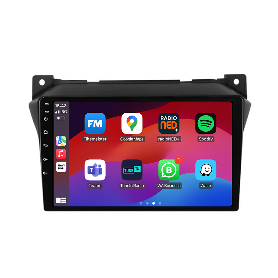 Suzuki Alto | Autoradio | CarPlay & Android Auto | Android 15.0 | 2008 t/m 2014
