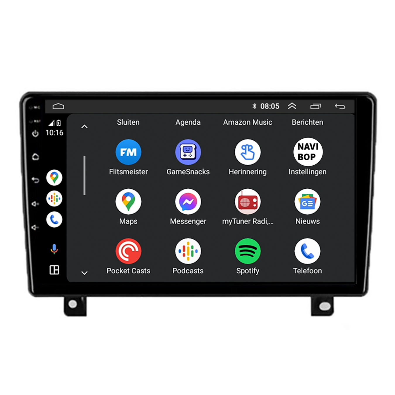 Opel Astra H | Autoradio | CarPlay & Android Auto | Android 15.0 | 2005 t/m 2014