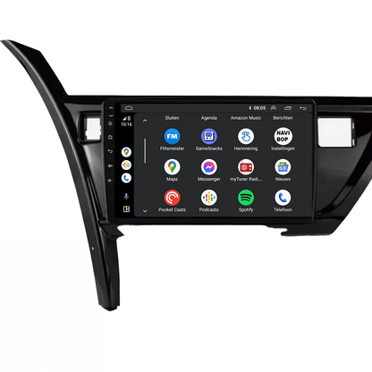 Toyota Auris | Autoradio | CarPlay & Android Auto | Android 15.0 | 1999 t/m 2013