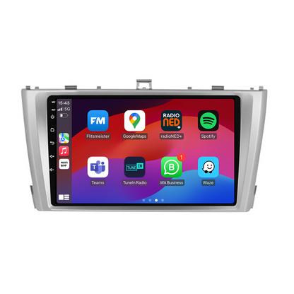 Toyota Avensis | Autoradio | CarPlay & Android Auto | Android 15.0 | 2008 t/m 2015