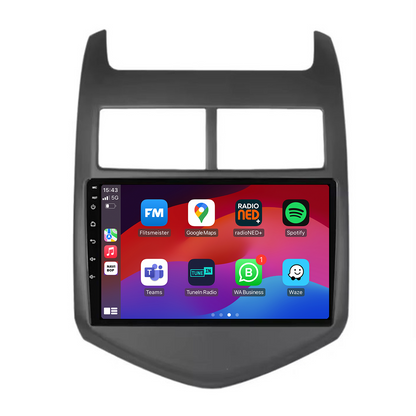 Chevrolet Aveo | Autoradio | CarPlay & Android Auto | Android 15.0 | 2011 t/m 2015