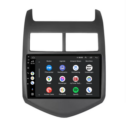 Chevrolet Aveo | Autoradio | CarPlay & Android Auto | Android 15.0 | 2011 t/m 2015