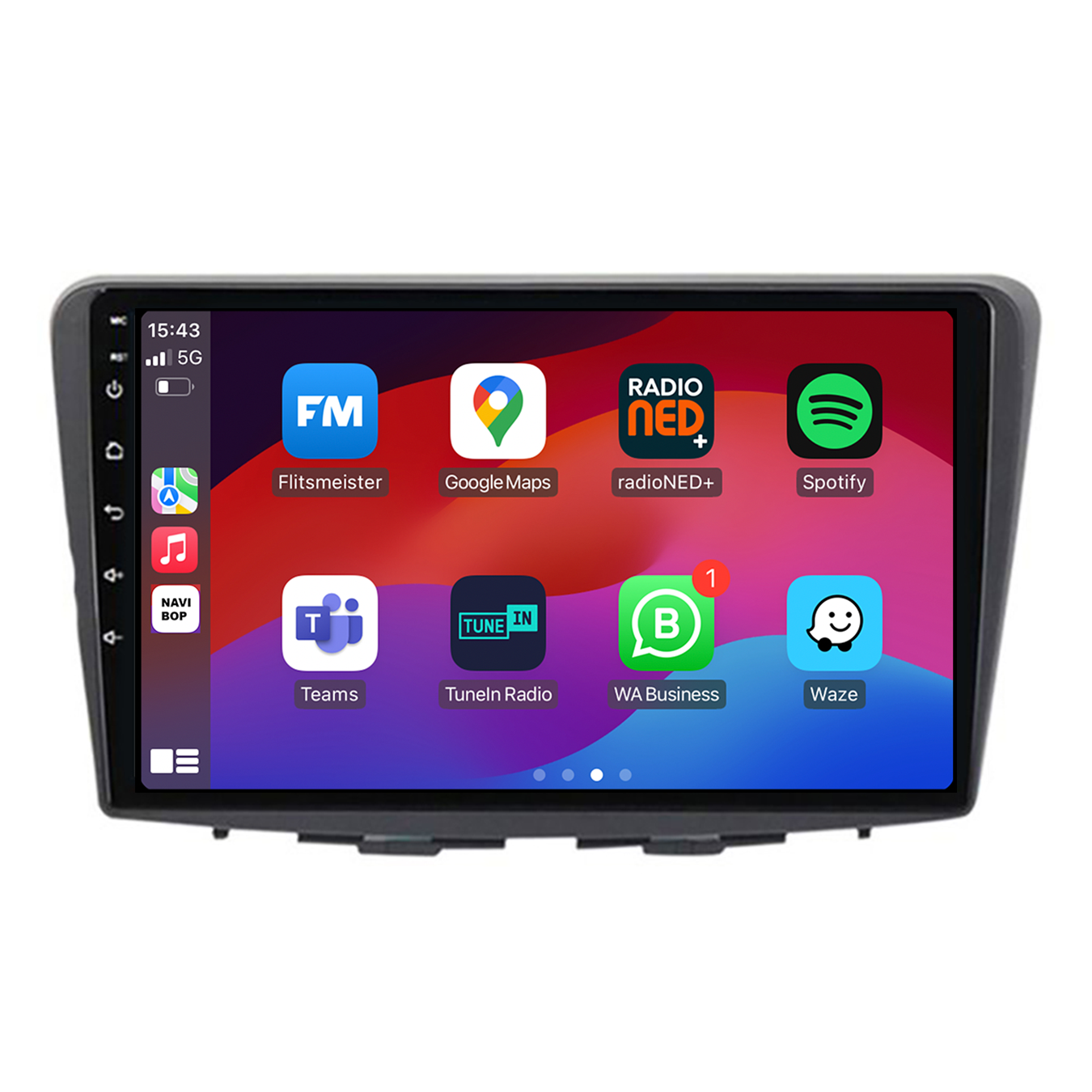 Suzuki Baleno | Autoradio | CarPlay & Android Auto | Android 15.0 | 2015 t/m 2018
