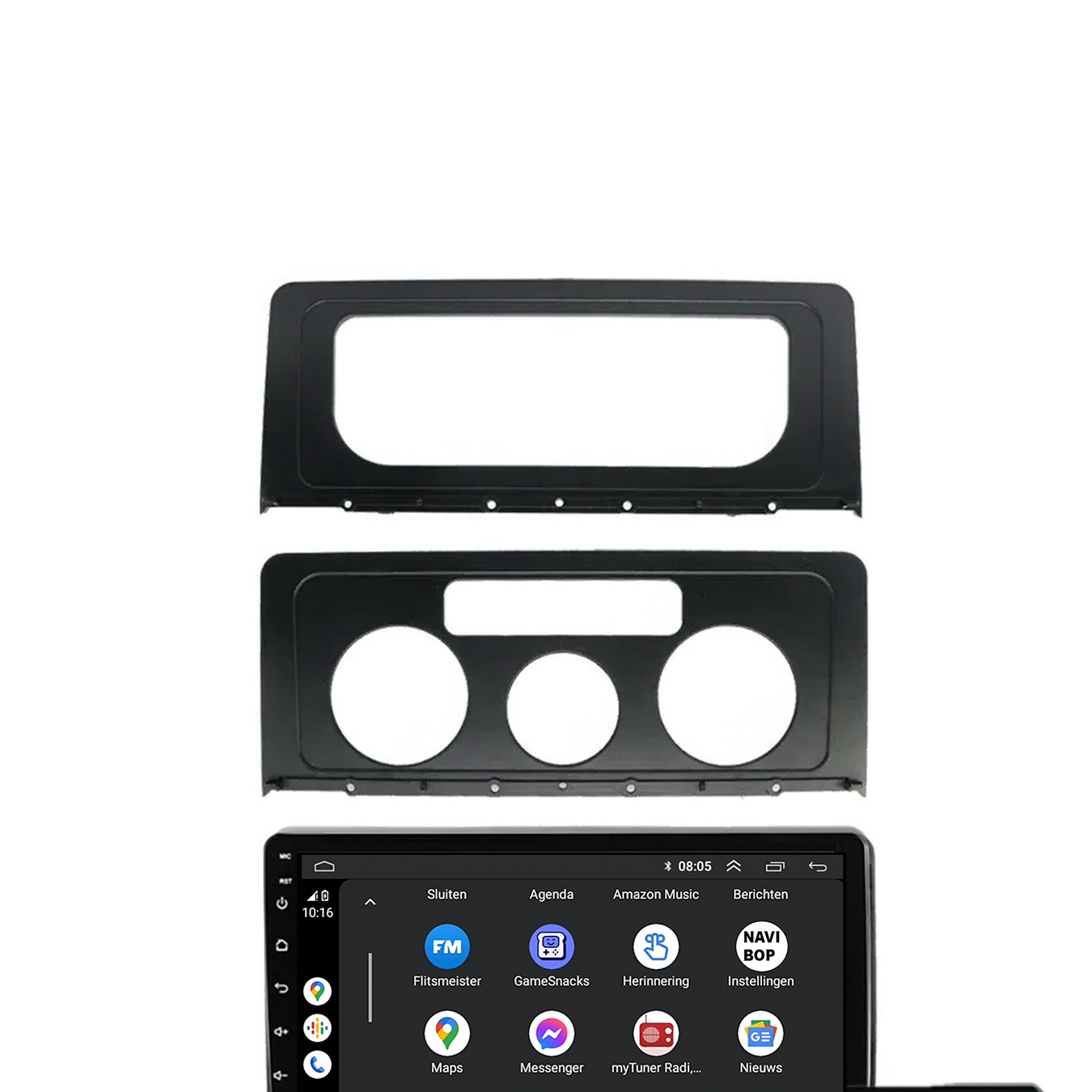 Volkswagen Caddy | Autoradio | CarPlay & Android Auto | Android 15.0 | 2010 t/m 2015