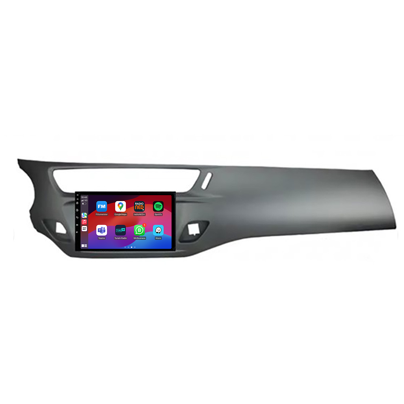 Citroen DS3 Grijs | Autoradio | CarPlay & Android Auto | Android 15.0 | 2010 t/m 2016