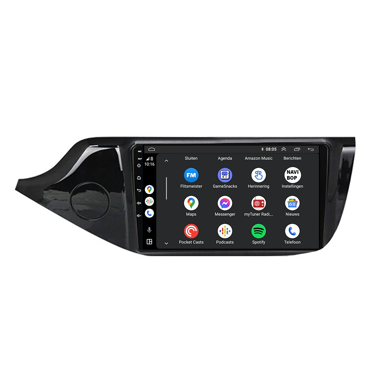 Kia Ceed | Autoradio | CarPlay & Android Auto | Android 15.0 | 2010 t/m 2012