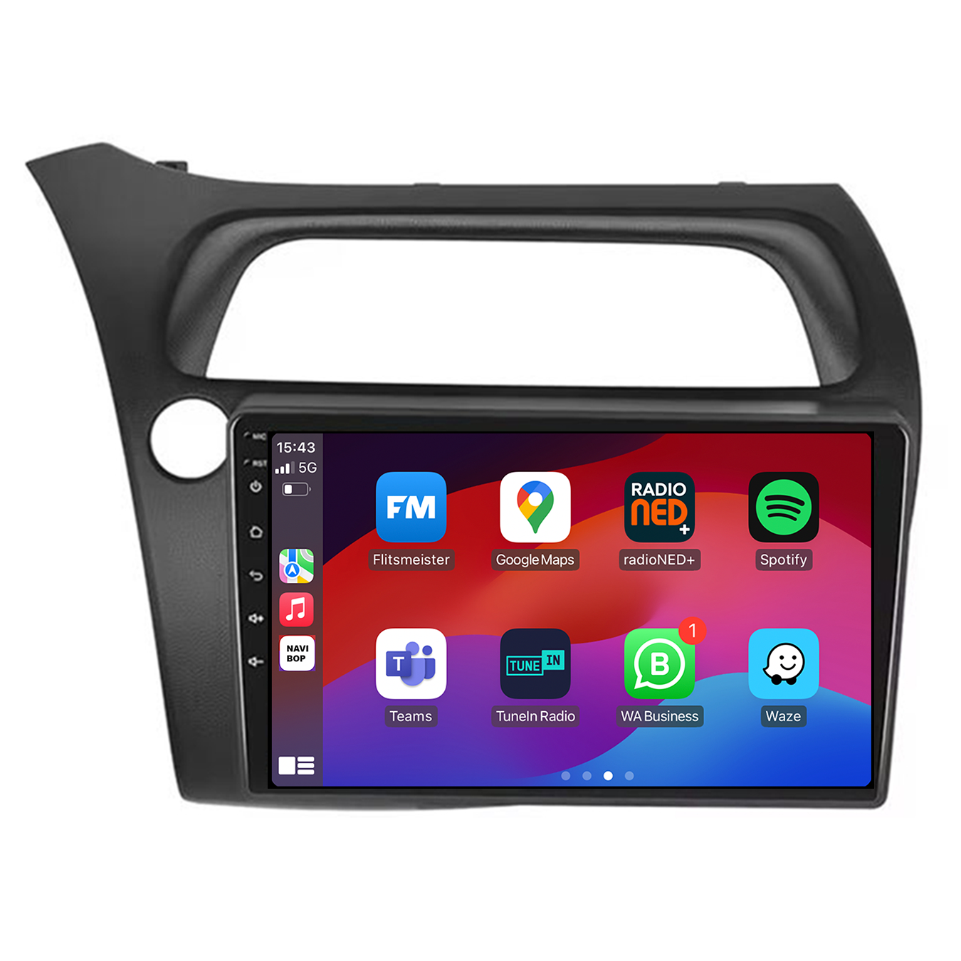 Honda Civic | Autoradio | CarPlay & Android Auto | Android 15.0 | 1996 t/m 2000