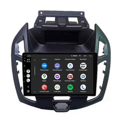 Ford Transit Connect | Autoradio | CarPlay & Android Auto | Android 15.0 | 2013 t/m 2024