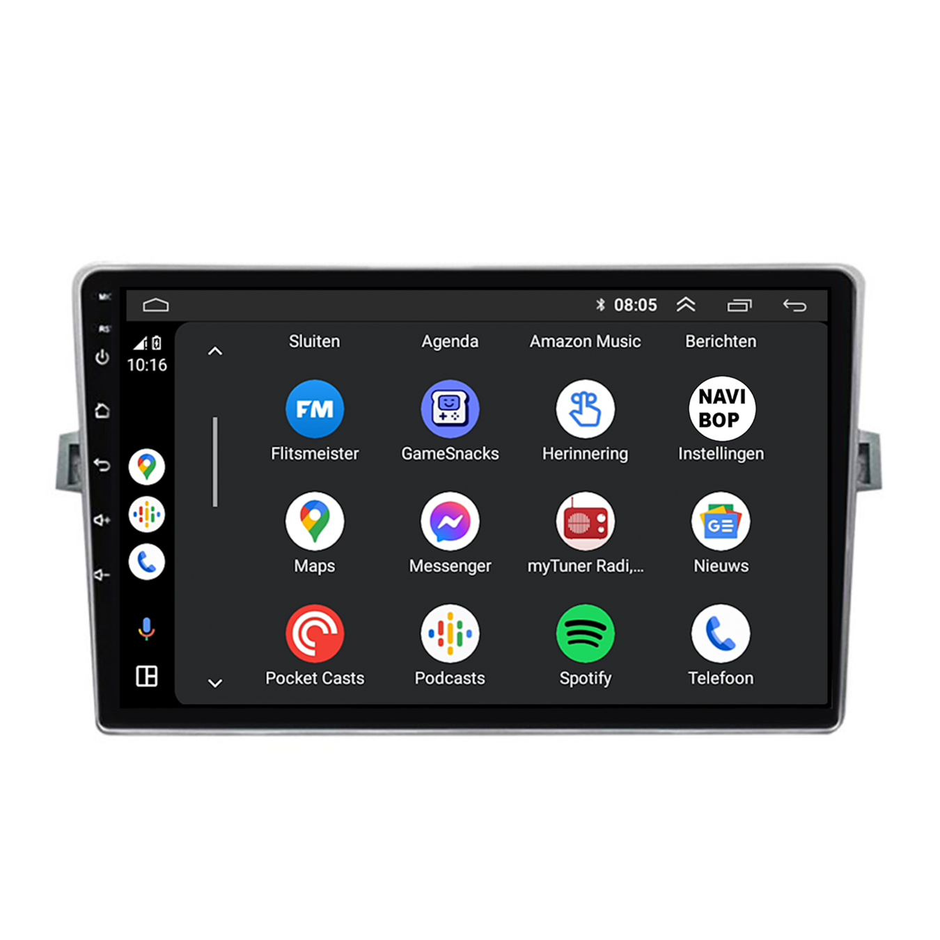 Toyota Corolla | Autoradio | CarPlay & Android Auto | Android 15.0 | 2006 t/m 2013