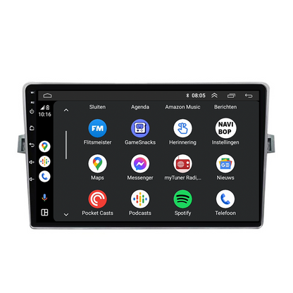 Toyota Corolla | Autoradio | CarPlay & Android Auto | Android 15.0 | 2006 t/m 2013