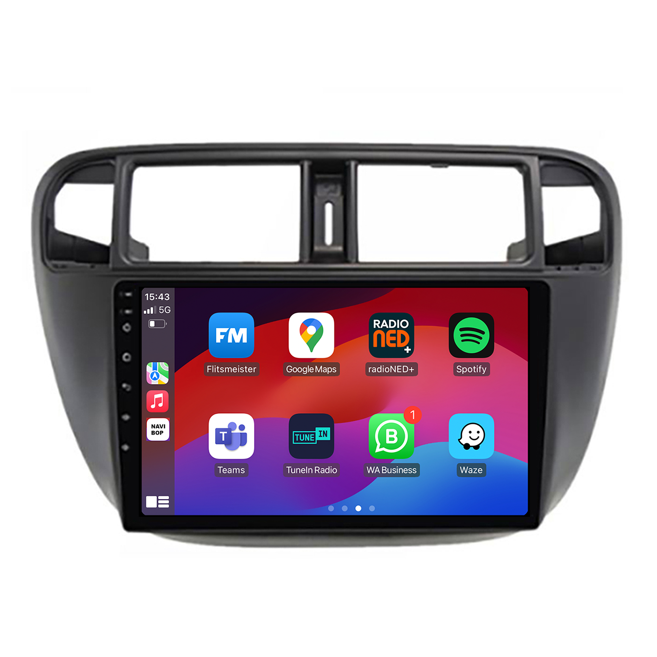 Honda Civic | Autoradio | CarPlay & Android Auto | Android 15.0 | 1996 t/m 2000