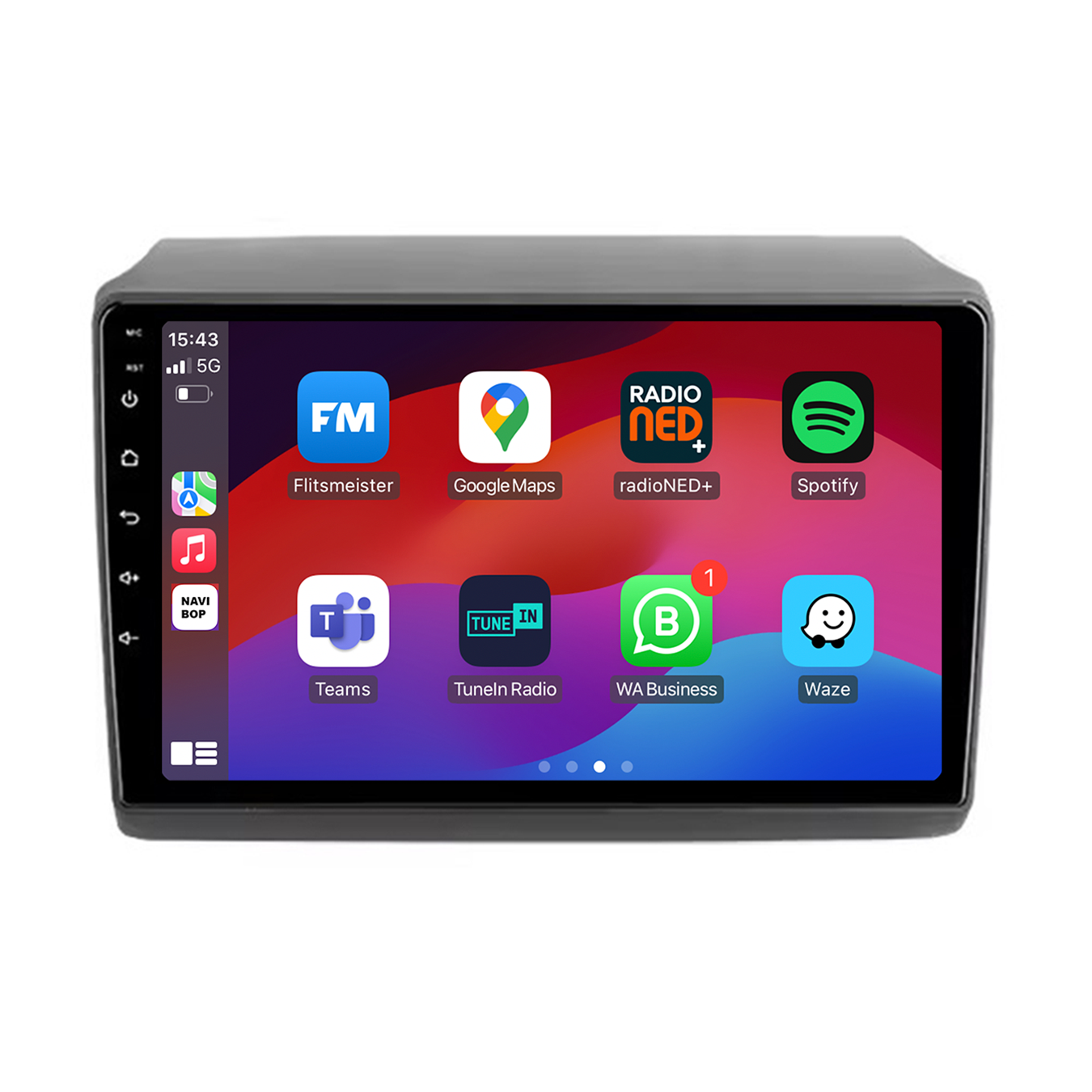 Fiat Ducato  | Autoradio | CarPlay & Android Auto | Android 15.0 | 2006 t/m 2015