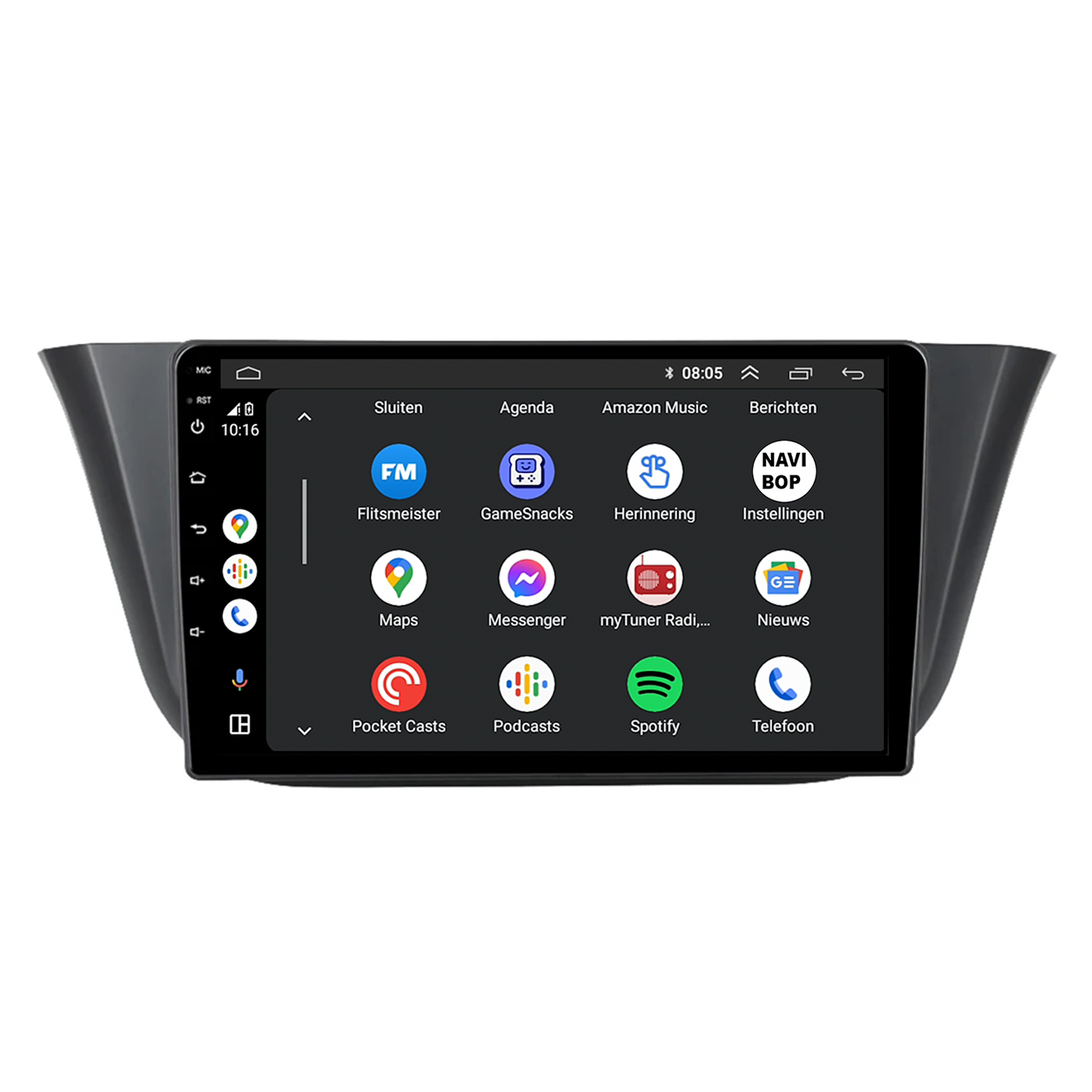 Iveco Daily | Autoradio | CarPlay & Android Auto | Android 15.0 | 2013 t/m 2021