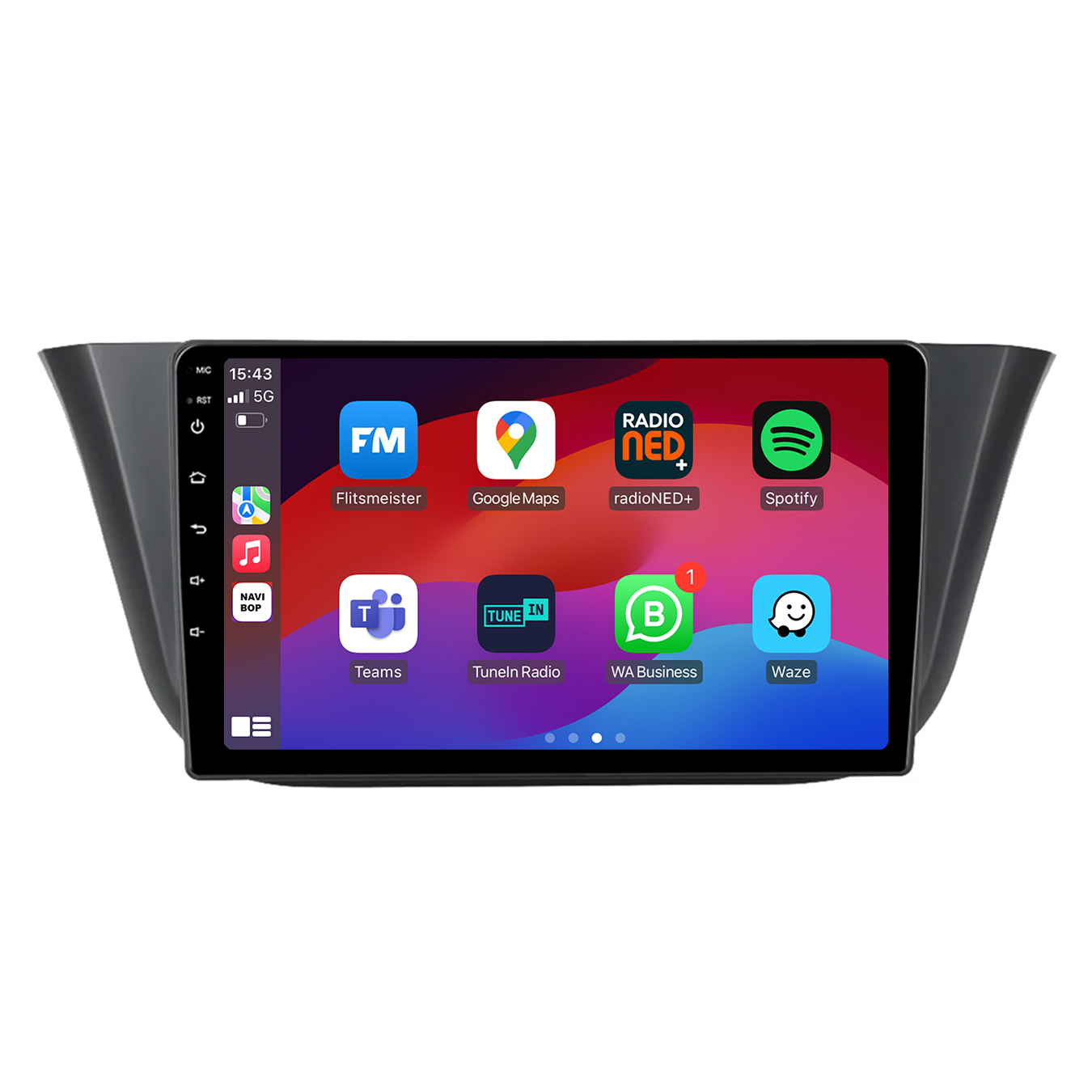 Iveco Daily | Autoradio | CarPlay & Android Auto | Android 15.0 | 2013 t/m 2021