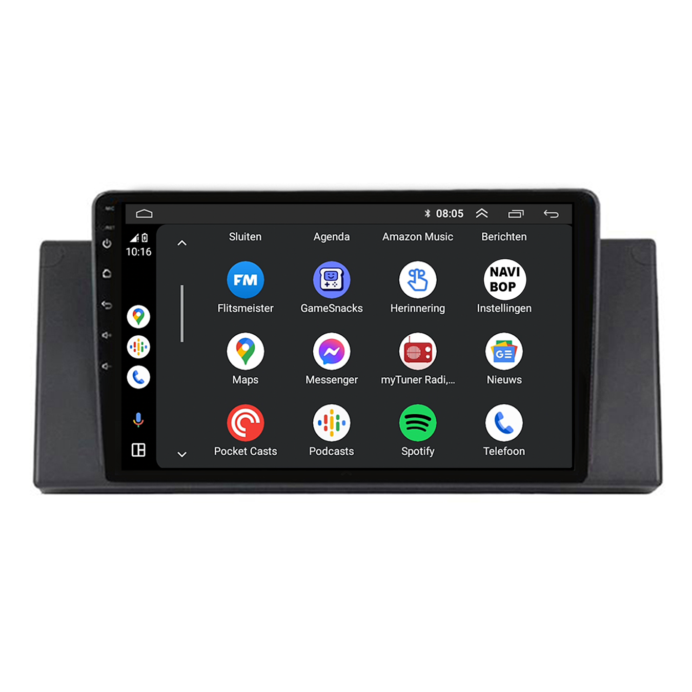 BMW E53 X5 | Autoradio | CarPlay & Android Auto | Android 15.0 | 1995 t/m 2006