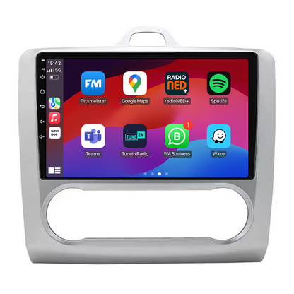 Ford Focus | Autoradio | CarPlay & Android Auto | Android 15.0 | 2012 t/m 2020