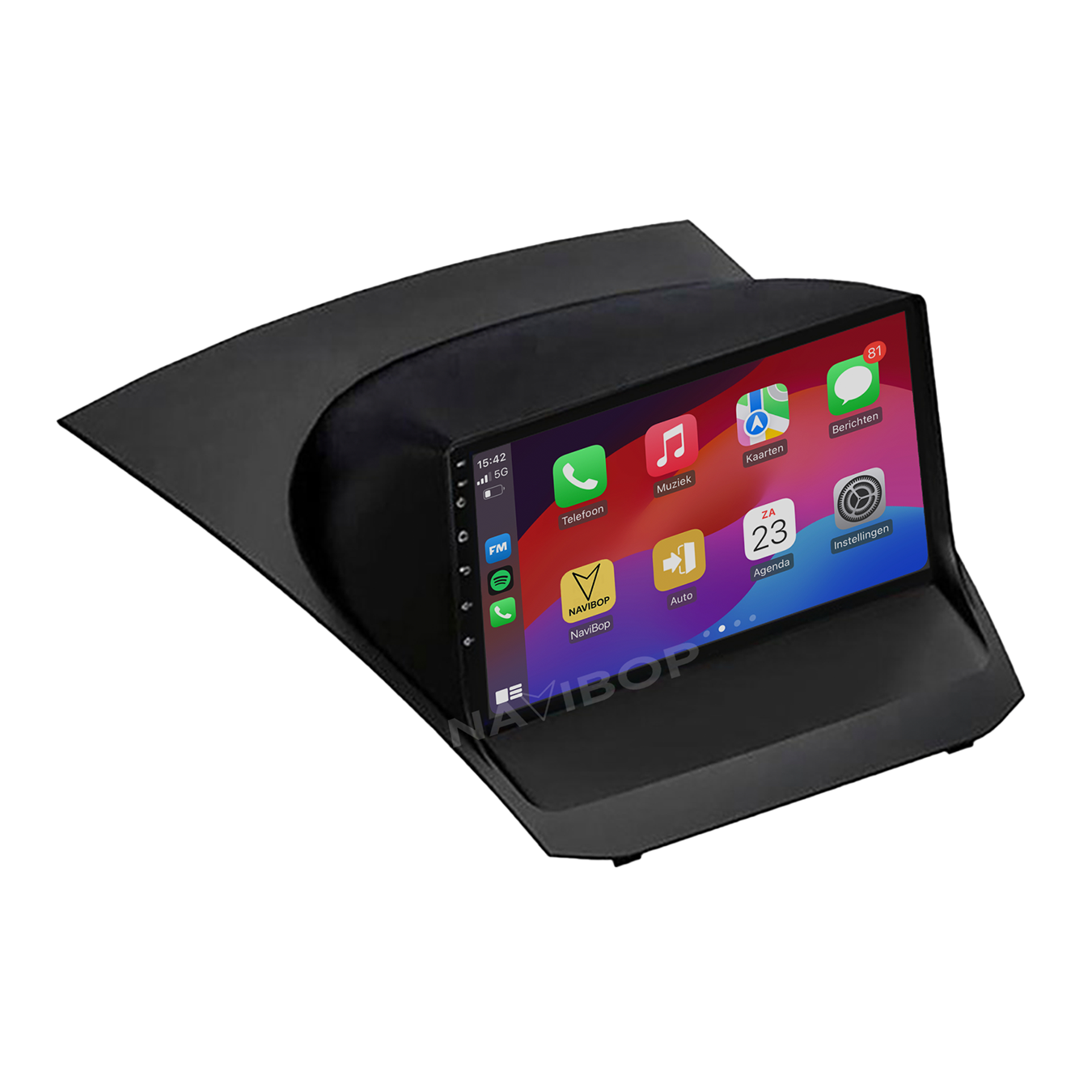 Ford Fiesta | Autoradio | CarPlay & Android Auto | Android 15.0 | 2009 t/m 2017