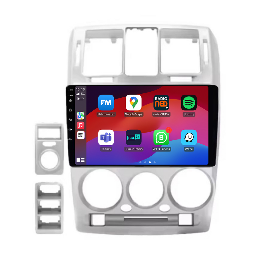 Hyundai Getz | Autoradio | CarPlay & Android Auto | Android 15.0 | 2002 t/m 2011