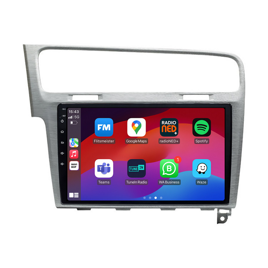 Volkswagen Golf 7 - Grijs | Autoradio | CarPlay & Android Auto | Android 15.0 | 2013 t/m 2020