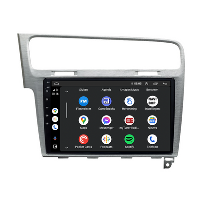 Volkswagen Golf 7 - Grijs | Autoradio | CarPlay & Android Auto | Android 15.0 | 2013 t/m 2020