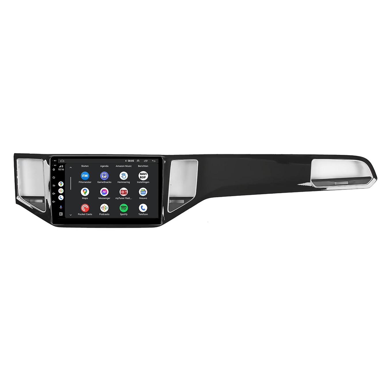 Volkswagen Golf Sportsvan | Autoradio | CarPlay & Android Auto | Android 15.0 | 2015 t/m 2020