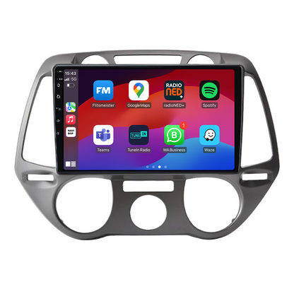 Hyundai I20 | Autoradio | CarPlay & Android Auto | Android 15.0 | 2015 t/m 2019