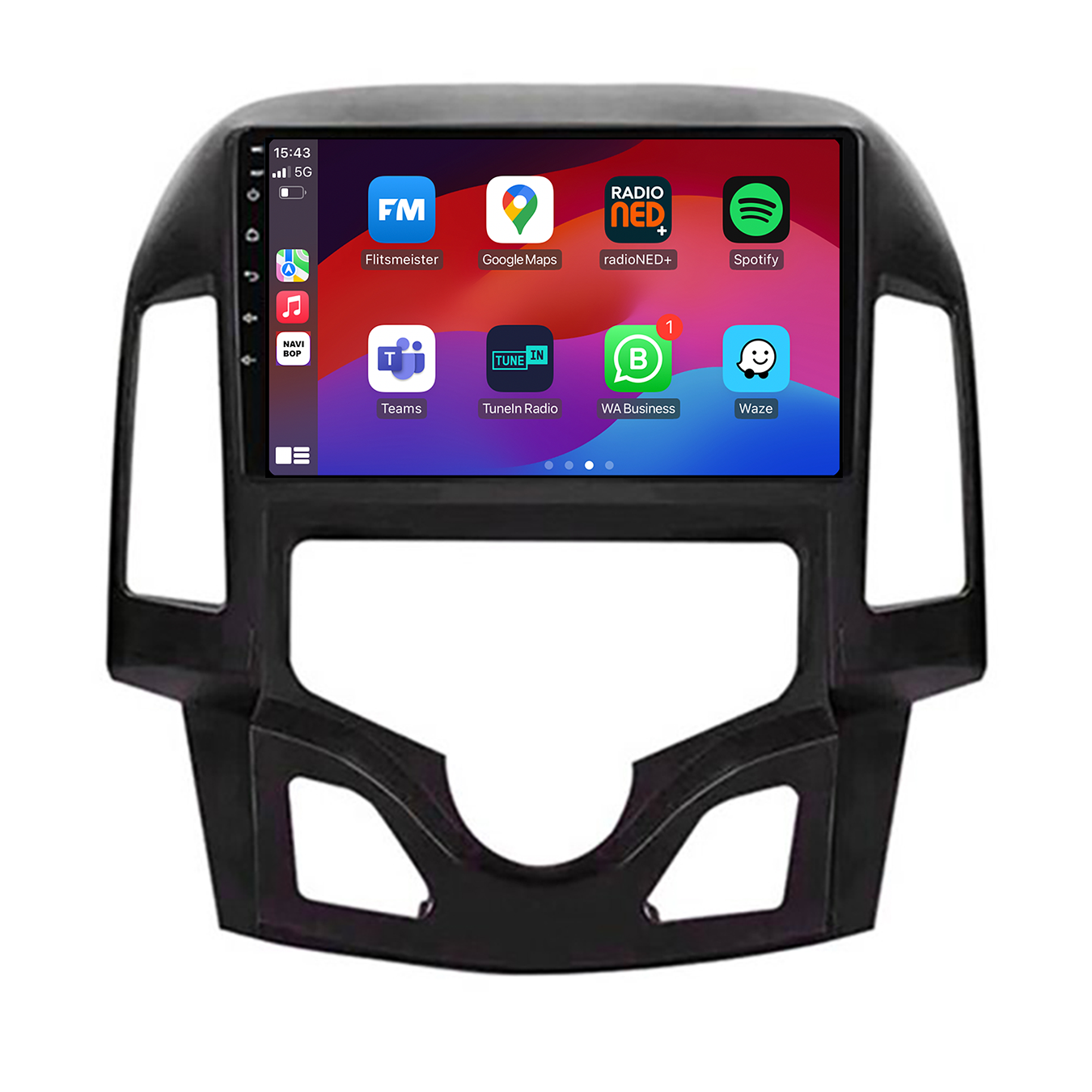 Hyundai I30 | Autoradio | CarPlay & Android Auto | Android 15.0 | 2007 t/m 2013