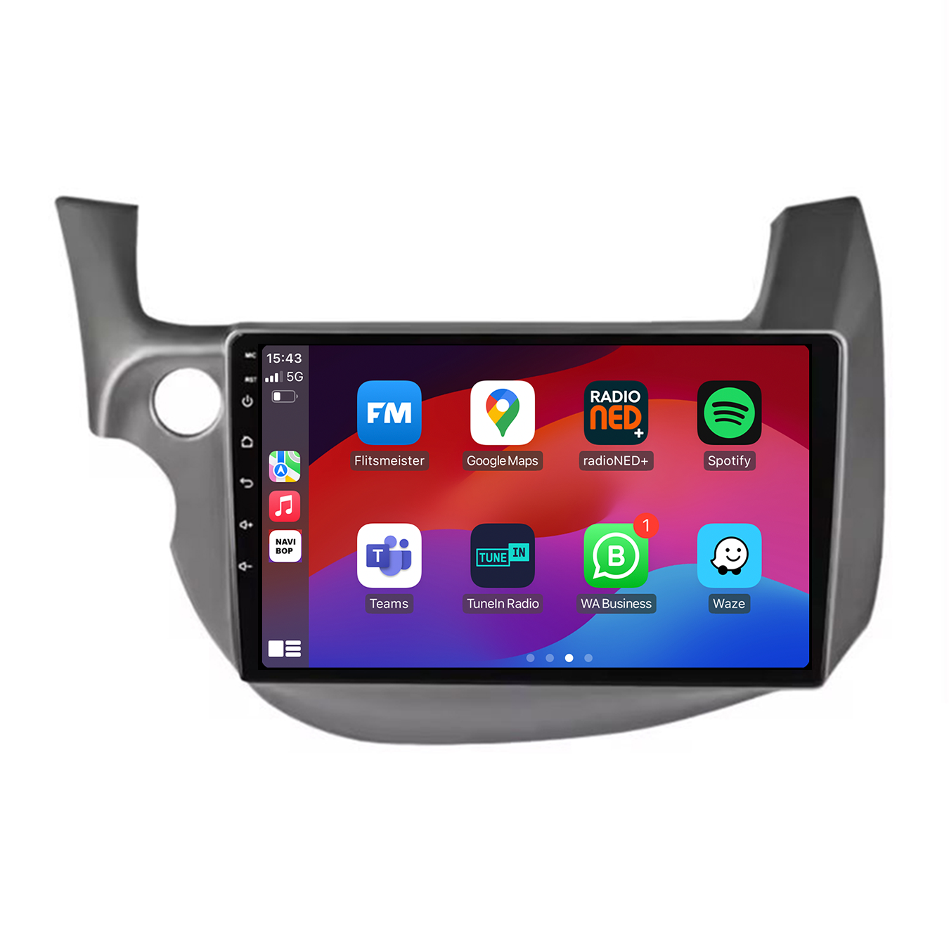Honda Fit | Autoradio | CarPlay & Android Auto | Android 15.0 | 2007 t/m 2015