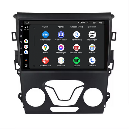 Ford Mondeo | Autoradio | CarPlay & Android Auto | Android 15.0 | 2007 t/m 2010