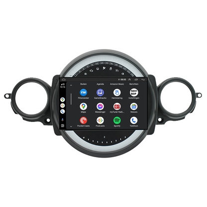 Mini Cooper R56 | Autoradio | CarPlay & Android Auto | Android 15.0 | 2006 t/m 2017