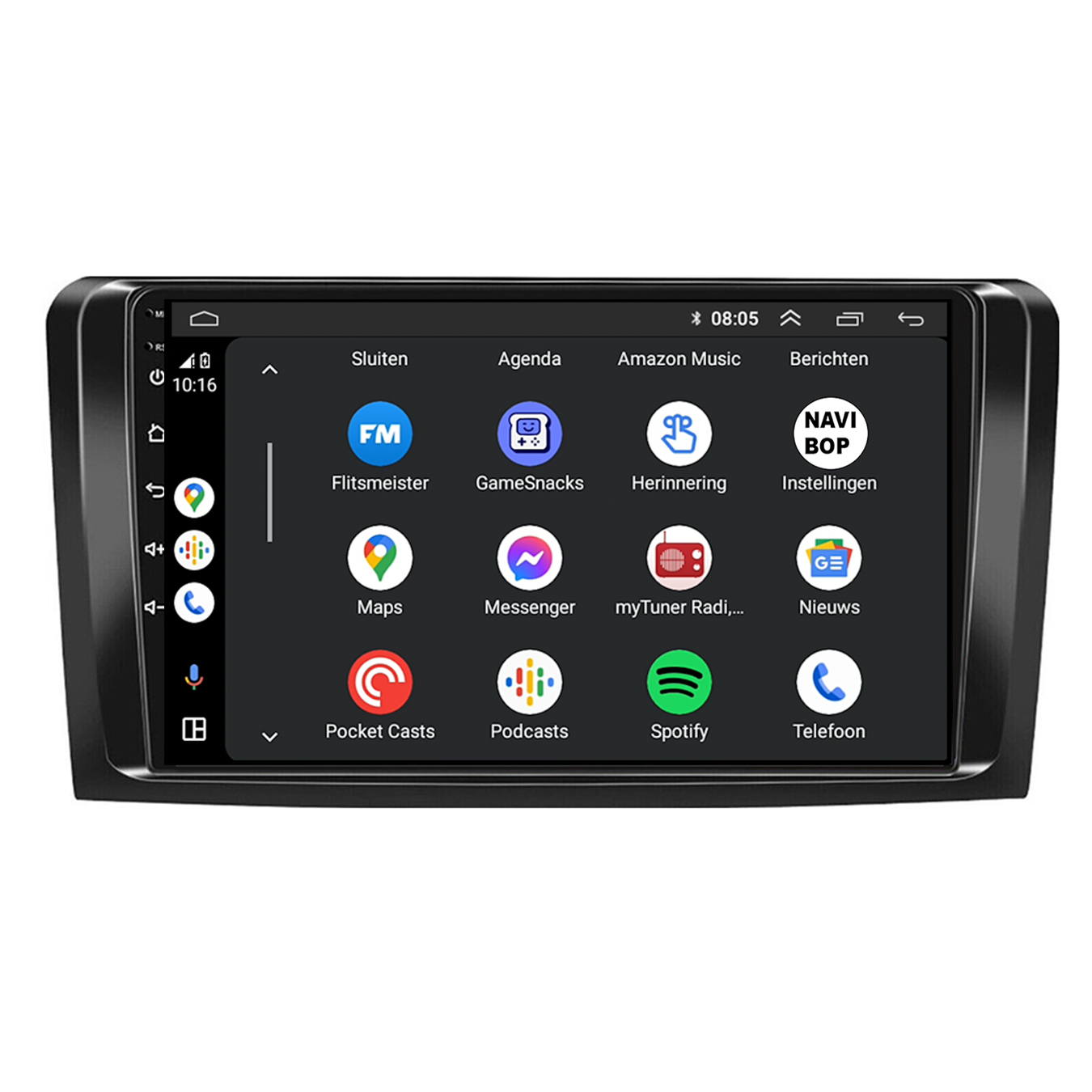 Mercedes GL-Klasse | Autoradio | CarPlay & Android Auto | Android 15.0 | 2005 t/m 2011