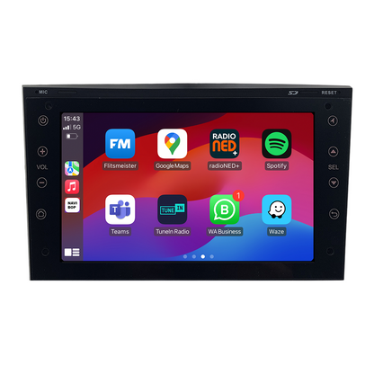 Opel Corsa D - (2001 t/m 2013) | 7 inch Android 15.0 CarPlay autoradio | Draadloos CarPlay & Android Auto | 2GB RAM + 32GB | Externe microfoon | Bluetooth & WiFi | Bouwjaar 2001 t/m 2013