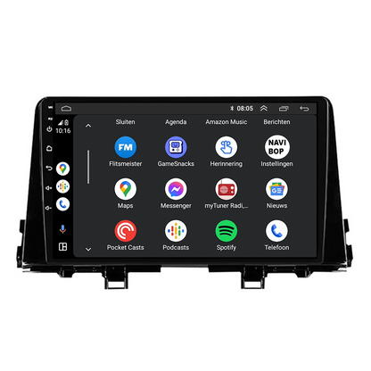 Kia Picanto | Autoradio | CarPlay & Android Auto | Android 15.0 | 2016 t/m 2022