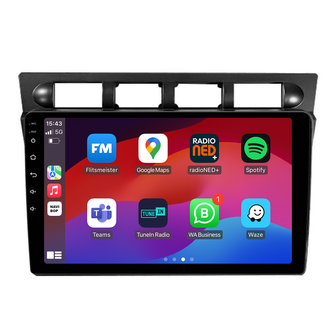 Kia Picanto | Autoradio | CarPlay & Android Auto | Android 15.0 | 2016 t/m 2022