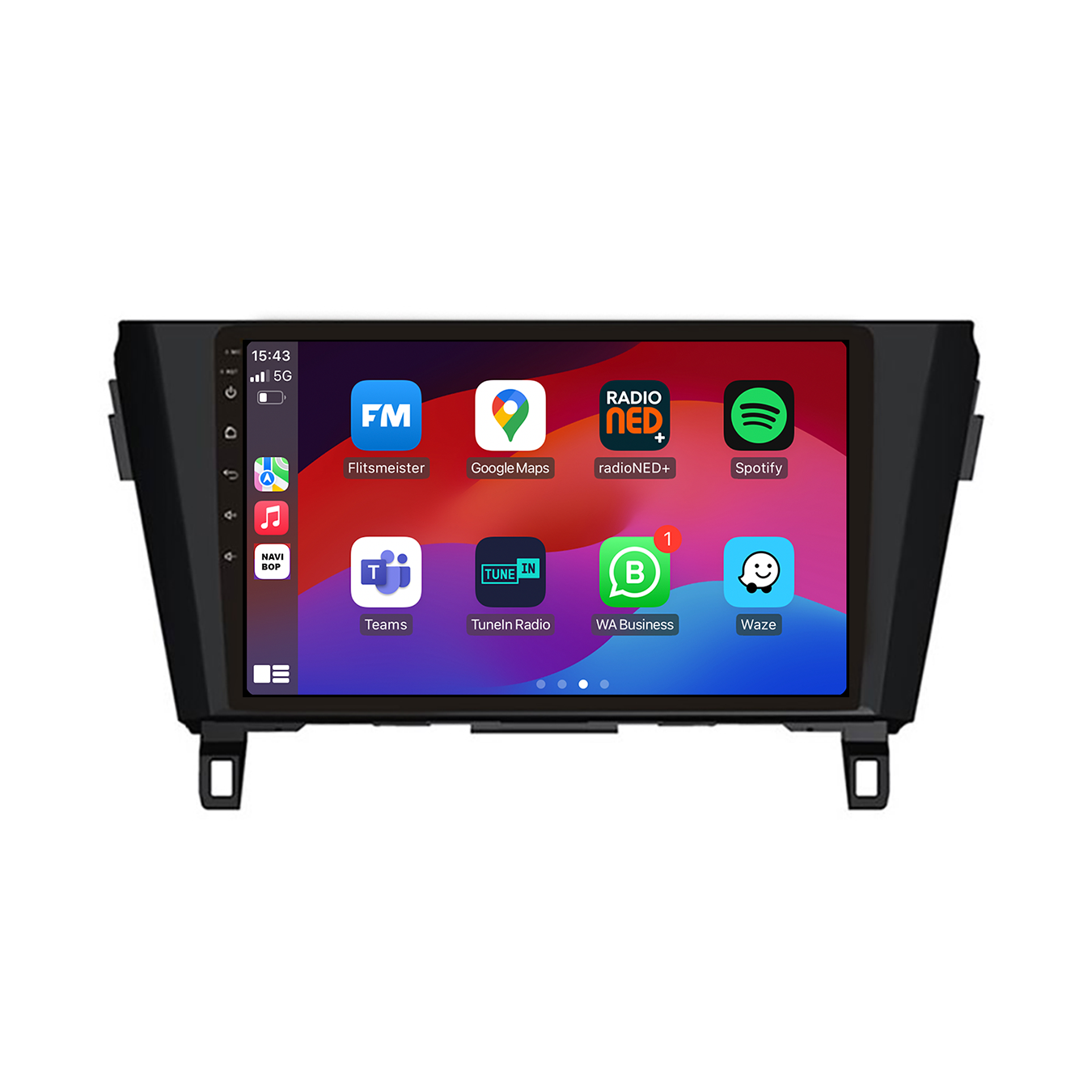 Nissan X-trail | Autoradio | CarPlay & Android Auto | Android 15.0 | 2013 t/m 2021