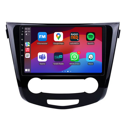 Nissan X-trail | Autoradio | CarPlay & Android Auto | Android 15.0 | 2013 t/m 2021