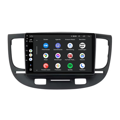 Kia Rio | Autoradio | CarPlay & Android Auto | Android 15.0 | 2016 t/m 2022