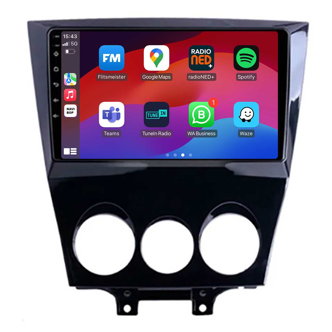 Mazda RX-8 | Autoradio | CarPlay & Android Auto | Android 15.0 | 2009 t/m 2011