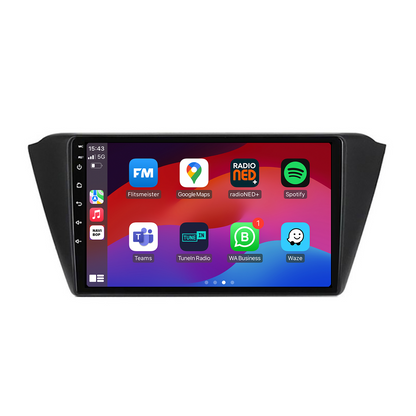 Skoda Fabia | Autoradio | CarPlay & Android Auto | Android 15.0 | 2015 t/m 2019